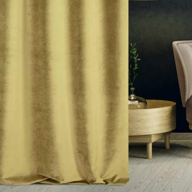 Tkanina zasłonowa welwetowa obiciowa o wysokiej gramaturze Eurofirany