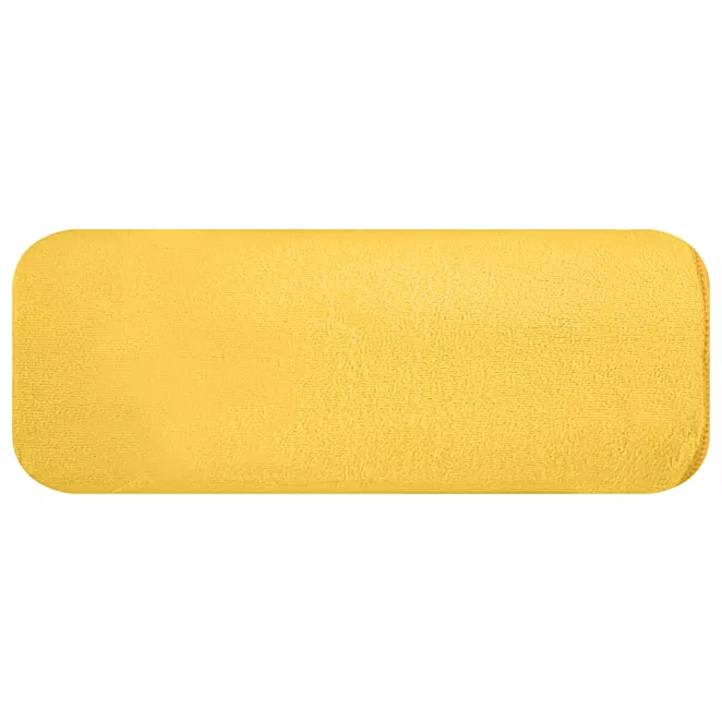 Ręcznik szybkoschnący 70x140 cm z mikrofibry kolor żółty 380 g/m2 AMY Eurofirany