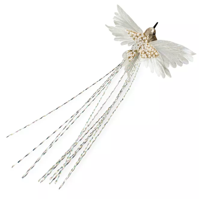 Ozdoba choinkowa PTAK z lśniącymi akcentami Eurofirany