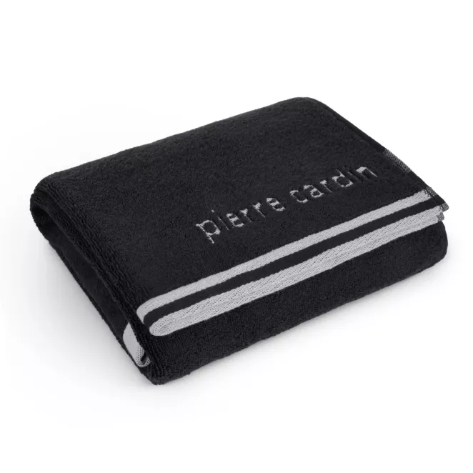 Ręcznik do rąk 30x50 cm bawełniany kolor czarny z kolekcji Pierre Cardin  Eurofirany