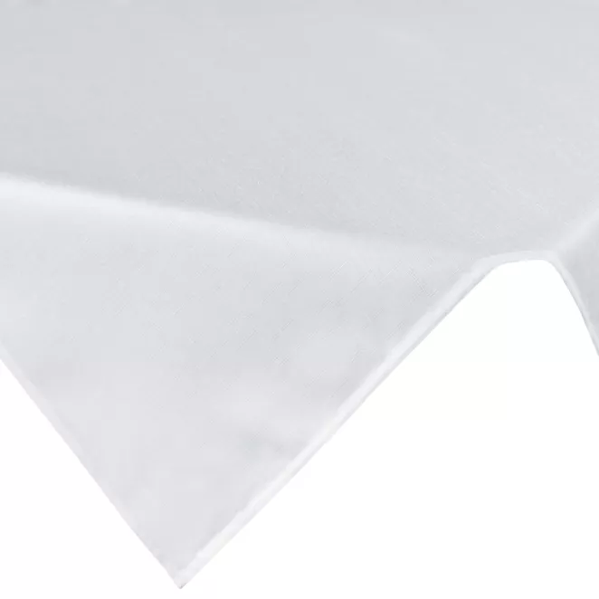 Obrus na stół 85x85 cm biały wodoodporny - KATE Eurofirany