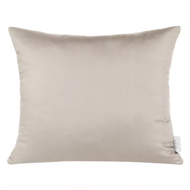 Poszewka na poduszkę 50x70 cm z satyny bawełnianej beżowa DINA Eurofirany