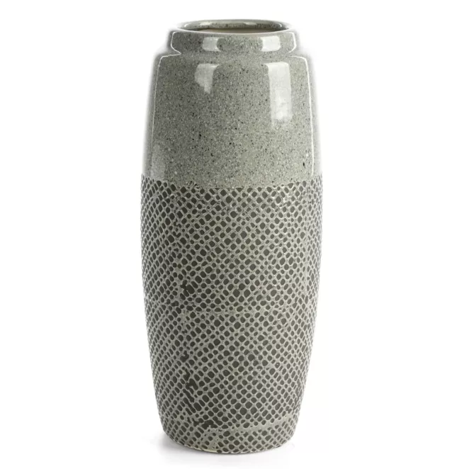 Wazon dekoracyjny stalowy w nowoczesnej stylistyce 16x36 cm NORI Eurofirany