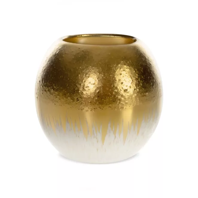 Świecznik dekoracyjny z glinki ceramicznej MAX 1 Eurofirany