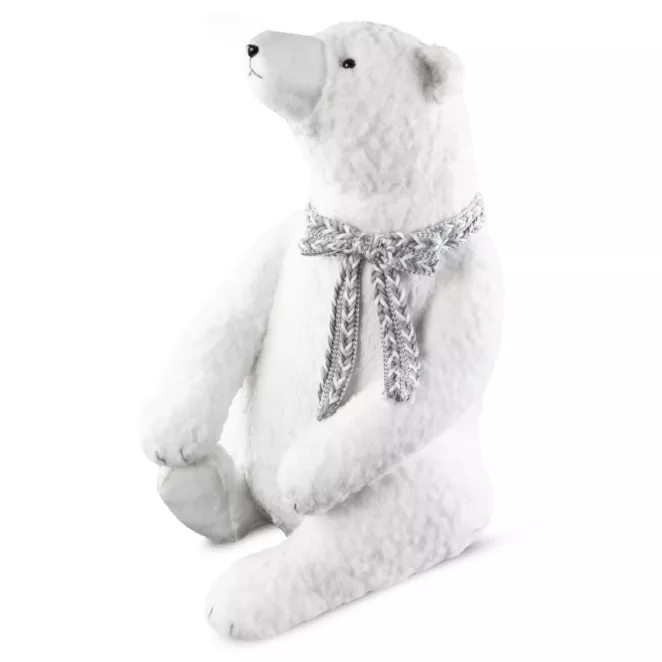 NIEDŹWIEDZ duża figurka dekoracyjna świąteczna Eurofirany