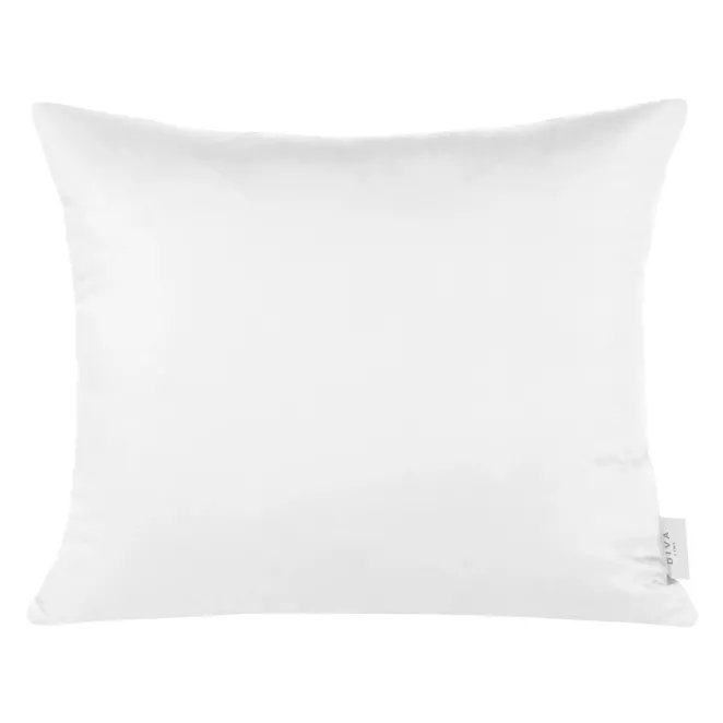 Poszewka na poduszkę 50x70 cm z satyny bawełnianej biała DINA Eurofirany
