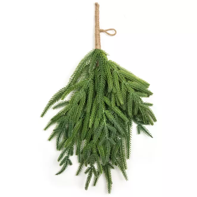 Zimowa świąteczna gałązka iglasta Eurofirany