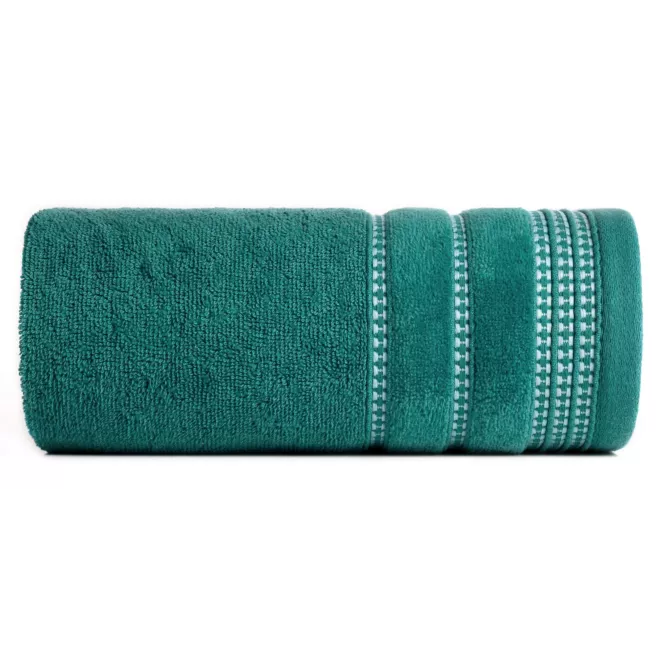 Ręcznik kąpielowy AMANDA z delikatną ozdobną bordiurą Eurofirany