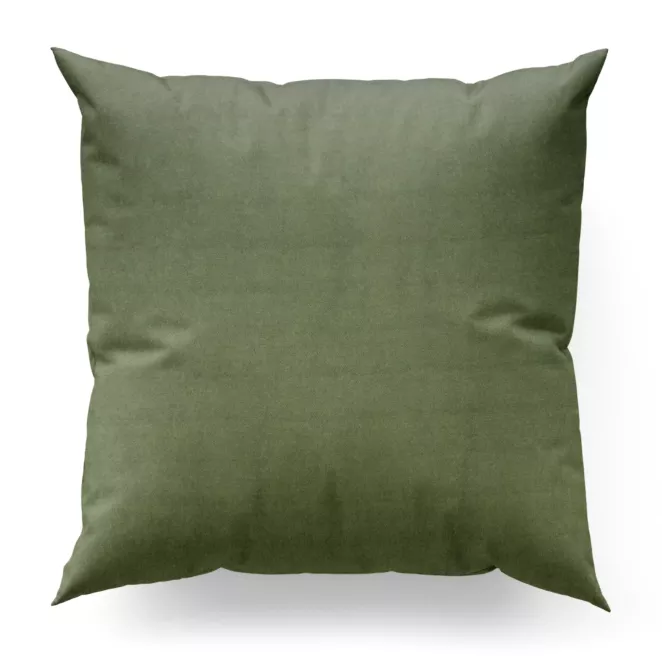 Poszewka na wymiar DORA - HIT szałwiowa z miękkiej tkaniny o welurowej strukturze