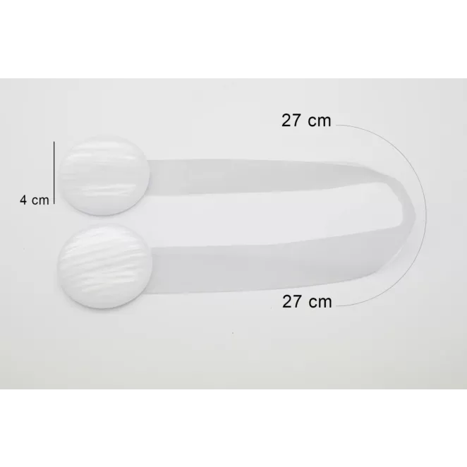 Upinacze do zasłon dekoracyjnych z magnesem, komplet 2 szt. Eurofirany