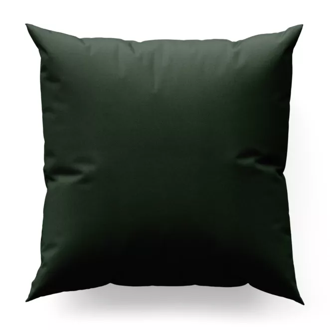 Poszewka na wymiar DORA - HIT ciemnozielona z miękkiej tkaniny o welurowej strukturze