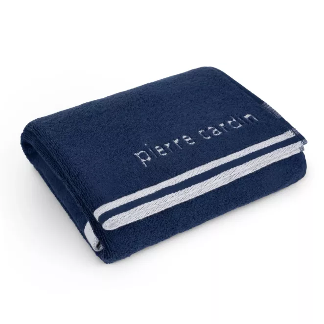 Ręcznik do rąk 30x50 cm bawełniany kolor granatowy z kolekcji Pierre Cardin  Eurofirany