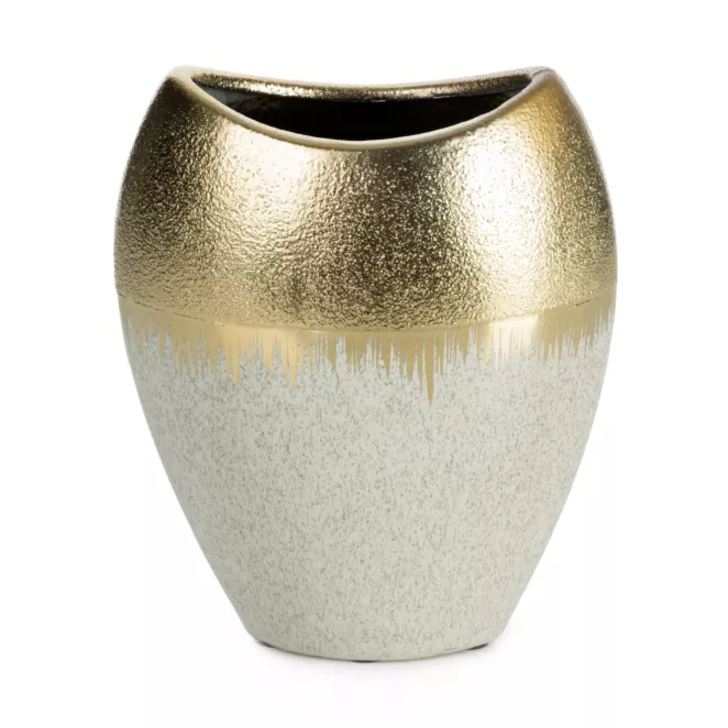 Wazon dekoracyjny z glinki ceramicznej MAX 1 Eurofirany