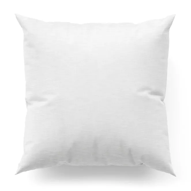 Poszewka na wymiar biała z tkaniny typu eko