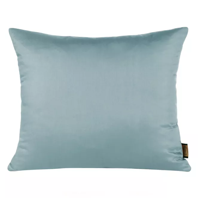 Poszewka na poduszkę 50x70 cm z satyny bawełnianej błękitna NOVA Eurofirany