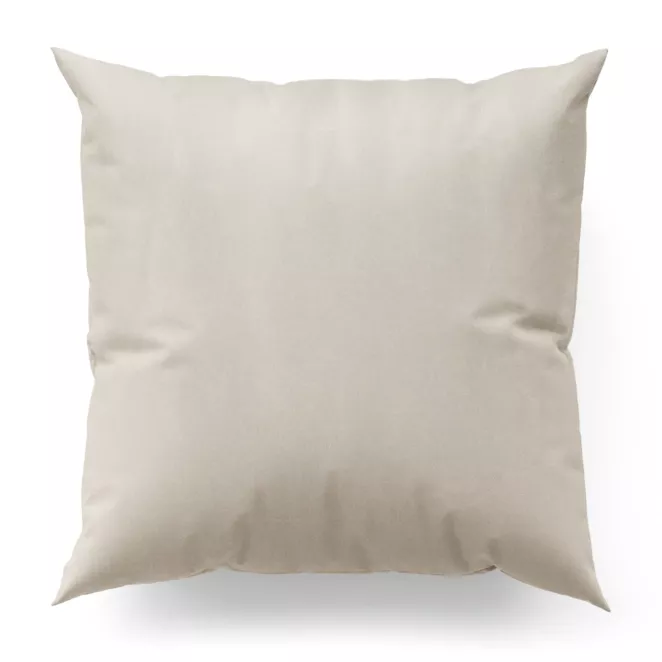 Poszewka szyta beżowa z tkaniny o satynowym połysku zaciemniającej w 100%