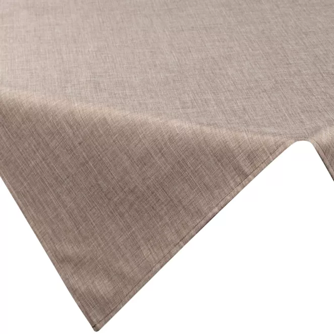 Obrus na stół 85x85 cm beżowy wodoodporny - KATE Eurofirany