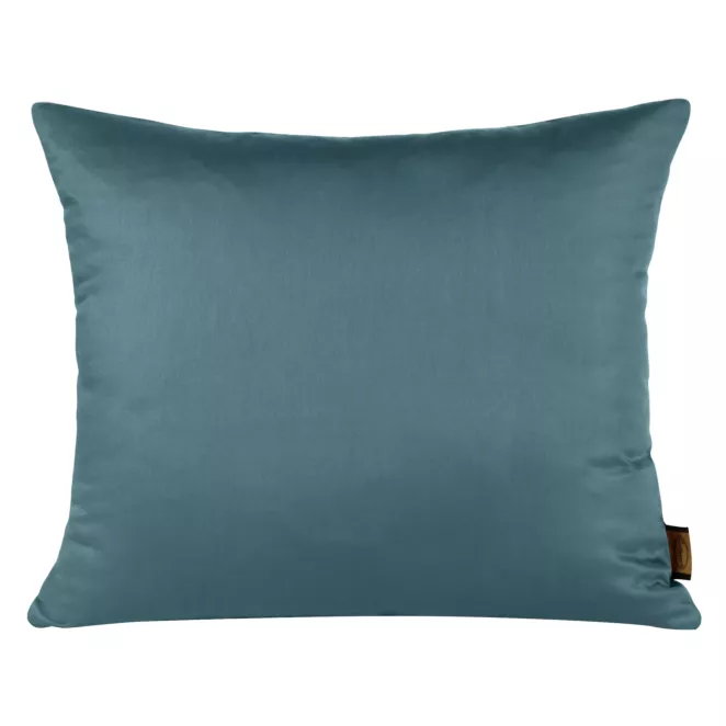 Poszewka na poduszkę 50x70 cm z satyny bawełnianej niebieska NOVA Eurofirany
