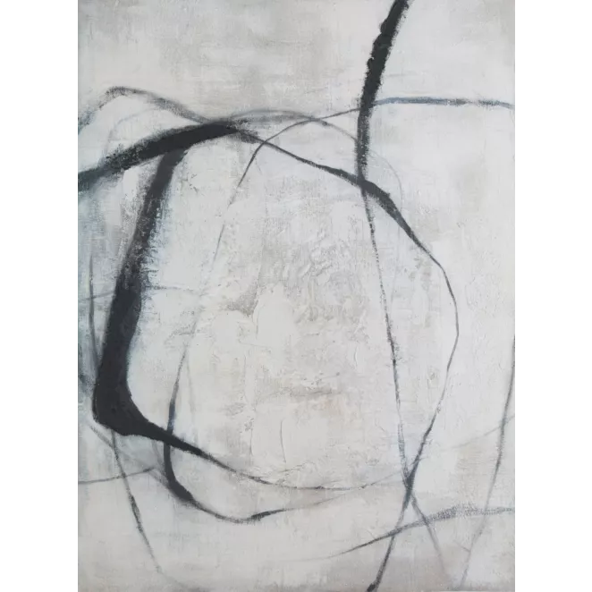 Obraz ręcznie malowany na płótnie z motywem abstrakcyjnym Eurofirany