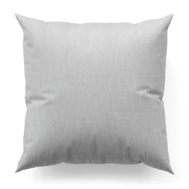 Poszewka na wymiar naturalna z tkaniny szenilowej o wyraźnym splocie