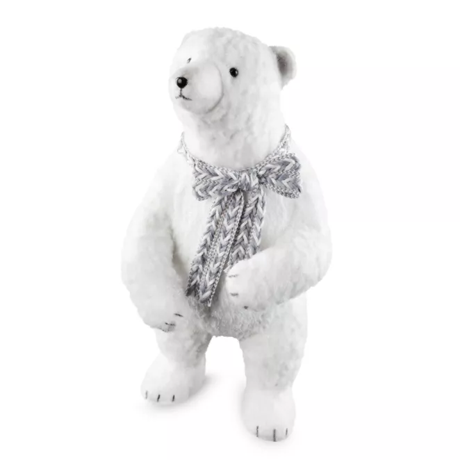 NIEDŹWIEDZ duża figurka dekoracyjna świąteczna Eurofirany