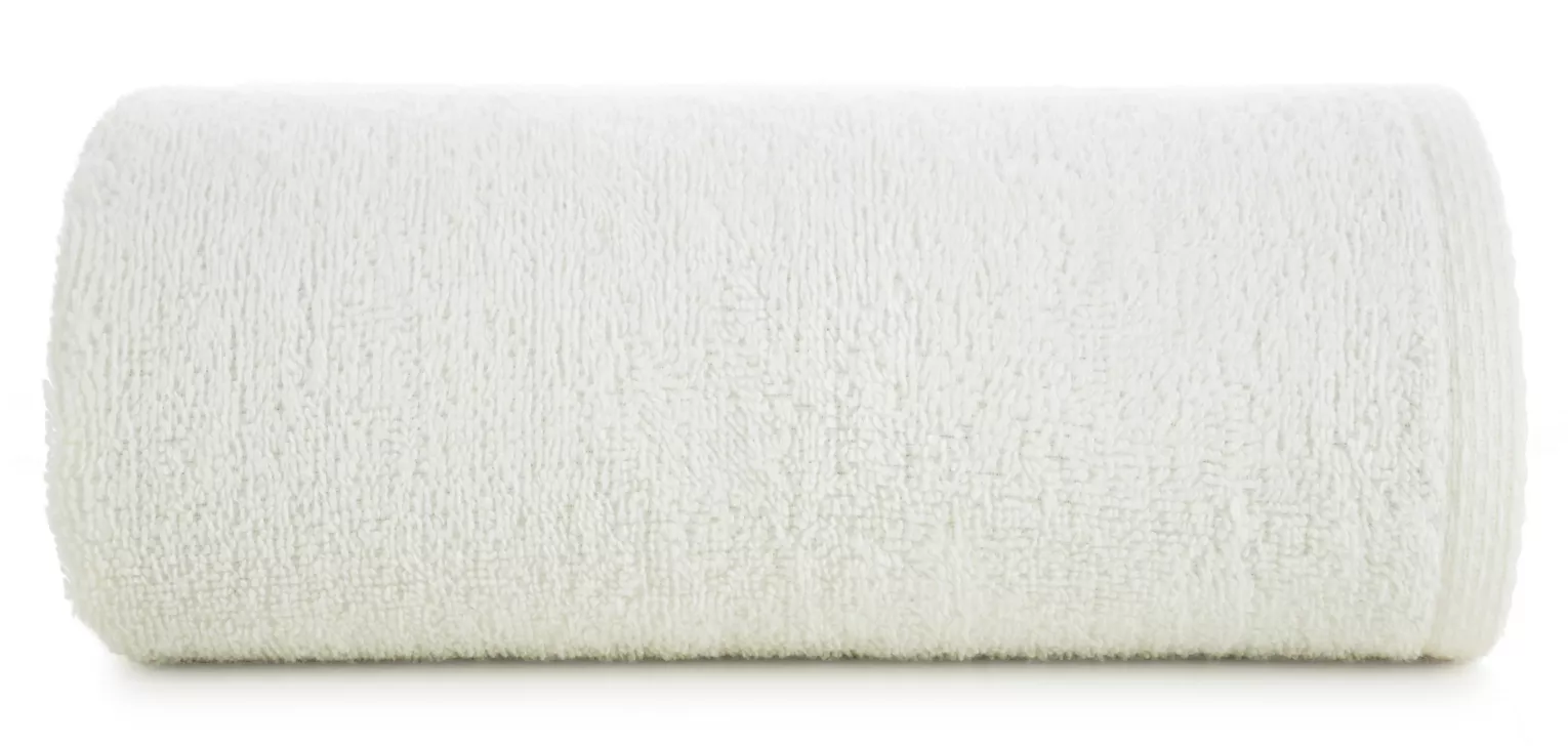 Ręcznik kąpielowy 50x100 cm bawełniany kolor kremowy 400 g/m2 GŁADKI 1 Eurofirany