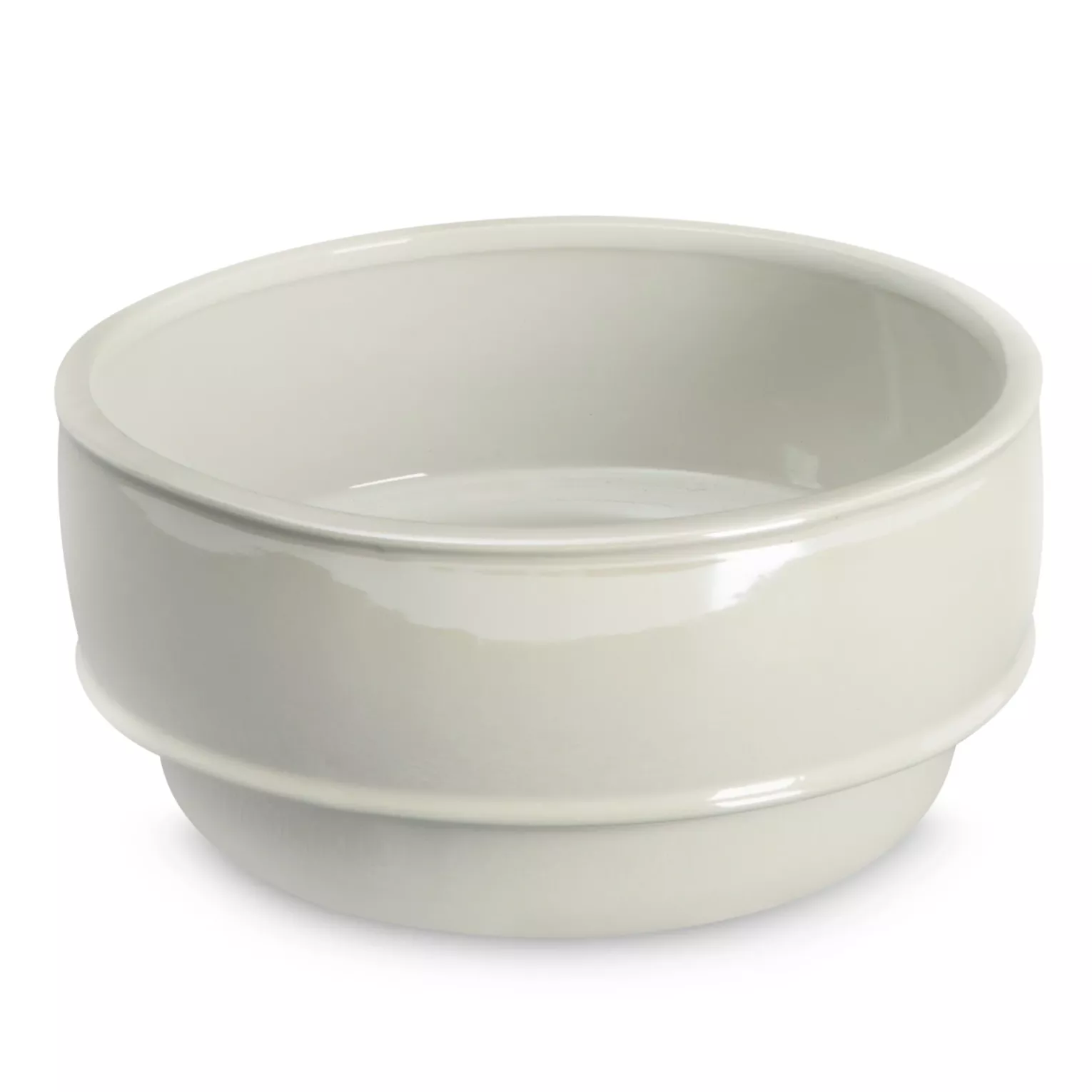 Misa ceramiczna dekoracyjna perłowa z perłowym połyskiem średnica 20x10 cm SIMONA Eurofirany