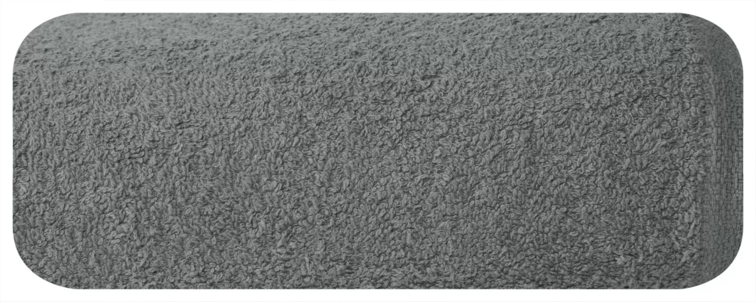 Ręcznik kąpielowy 50x90 cm bawełniany kolor ciemnoszary 400 g/m2 GŁADKI 1 Eurofirany
