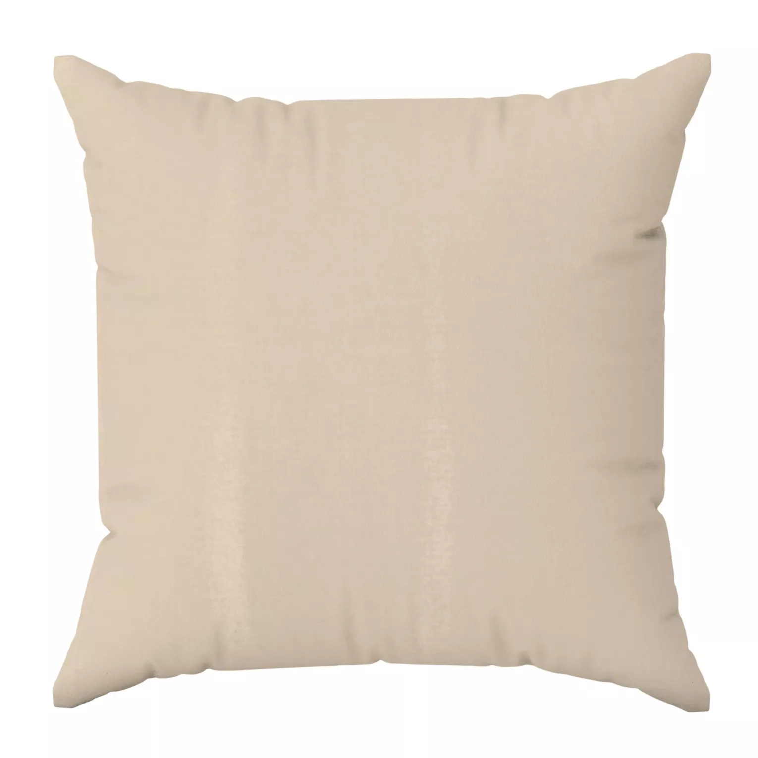 Poszewka na wymiar LUXOR jasnobeżowa z eleganckiej lśniącej tkaniny o drobnym splocie