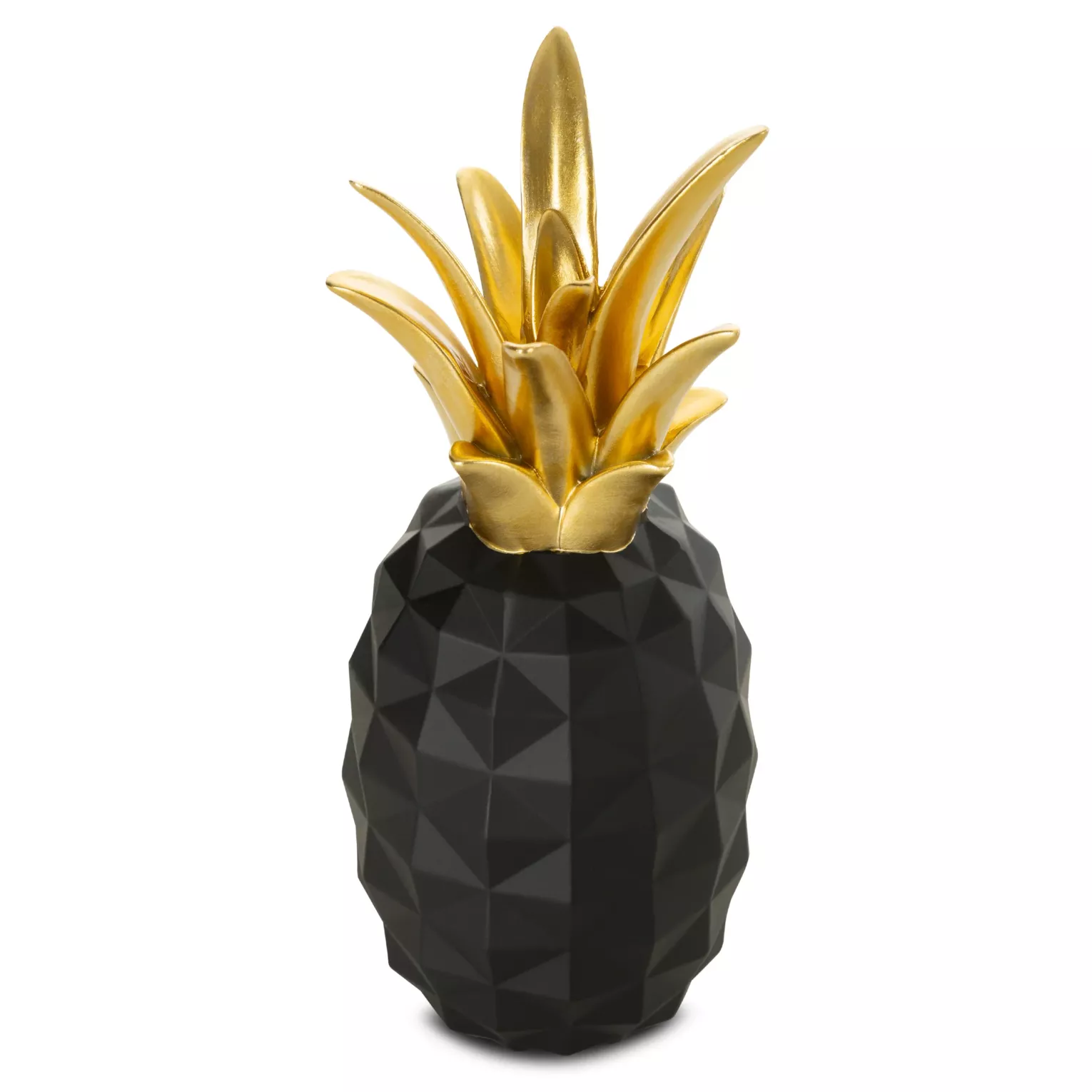 Figurka czarno-złota ananas średnica 10x25 cm ESTEL Eurofirany
