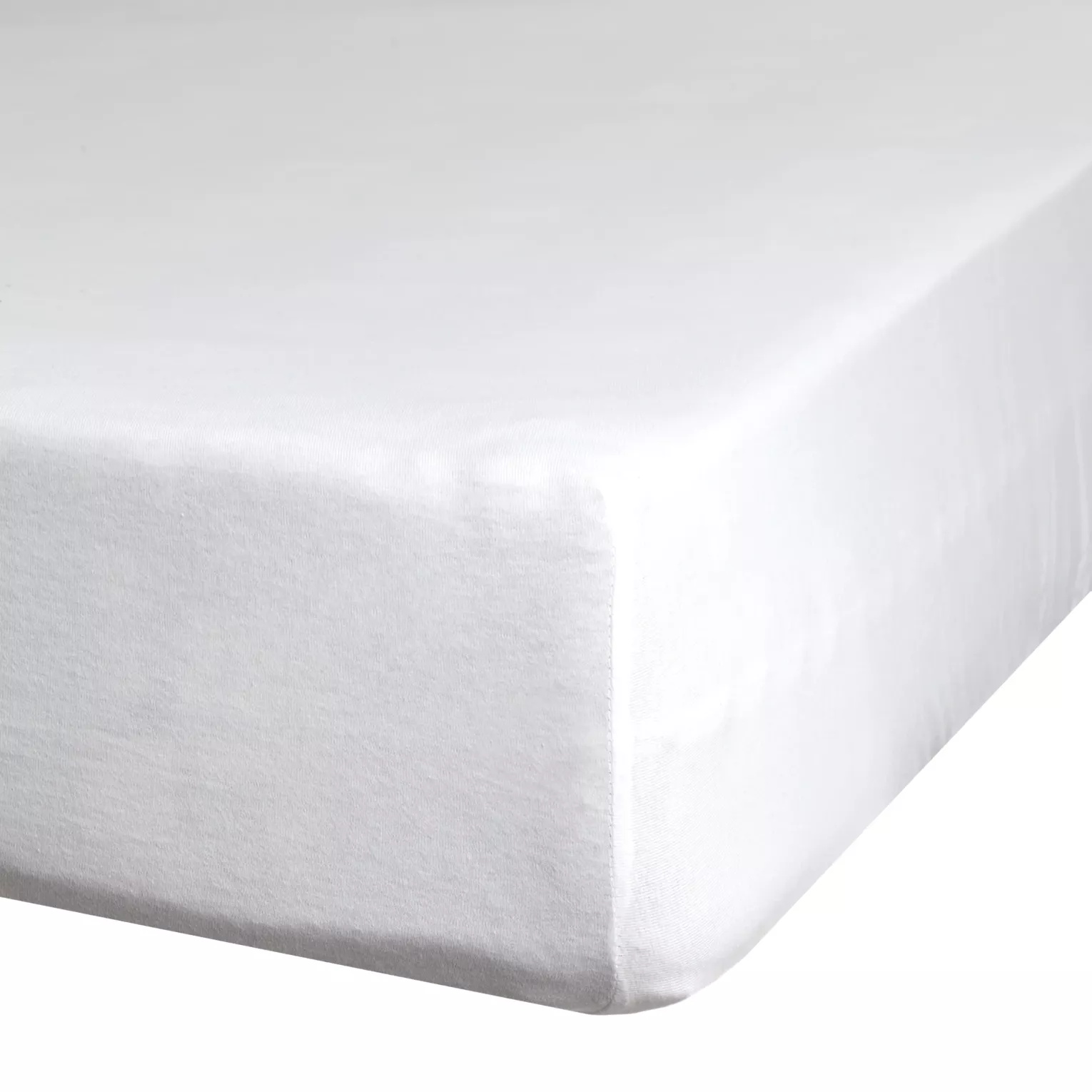 Prześcieradło jersey z gumką 240x220 cm z bawełny kolor kremowy 190 g/m2 Eurofirany Premium