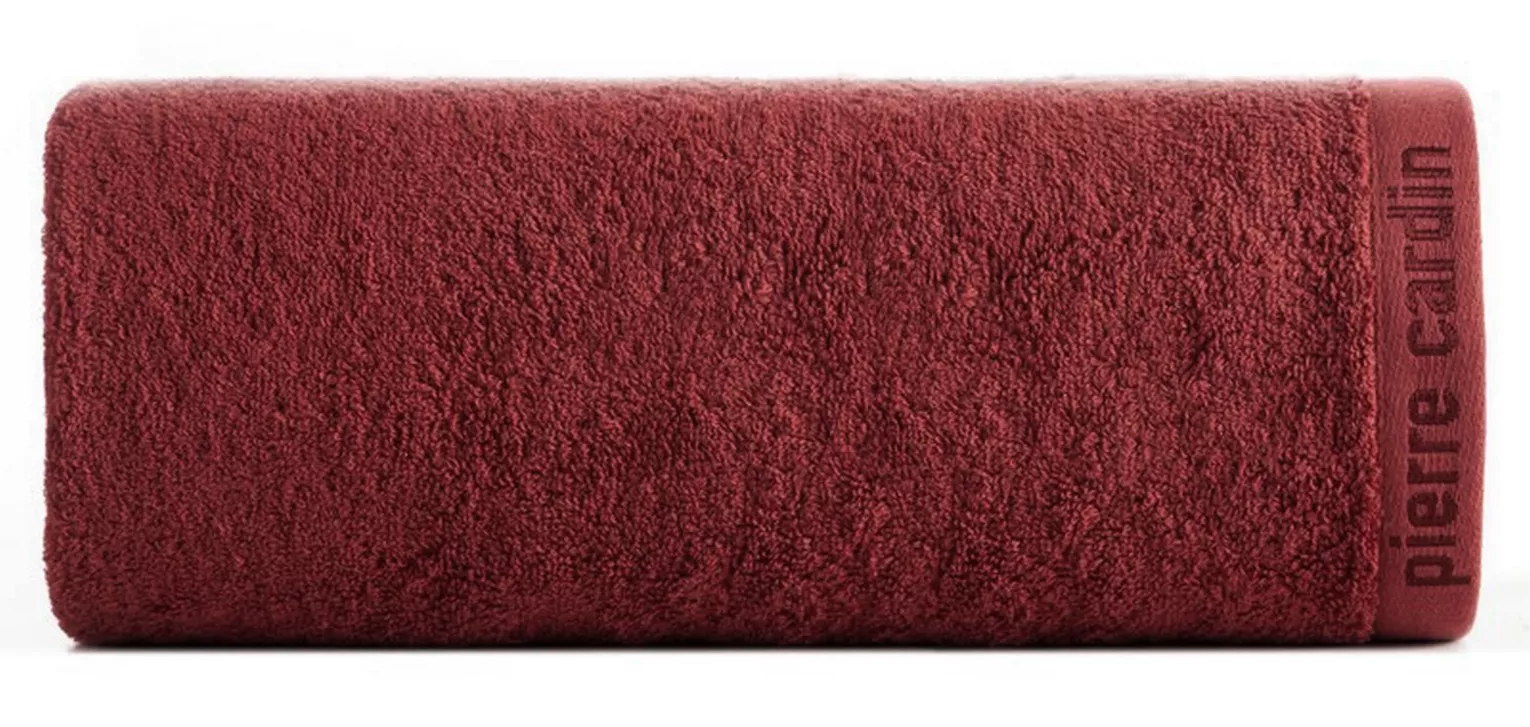 Ręcznik kąpielowy 50x90 cm bawełniany kolor ceglasty 430 g/m2 EVI Pierre Cardin Eurofirany