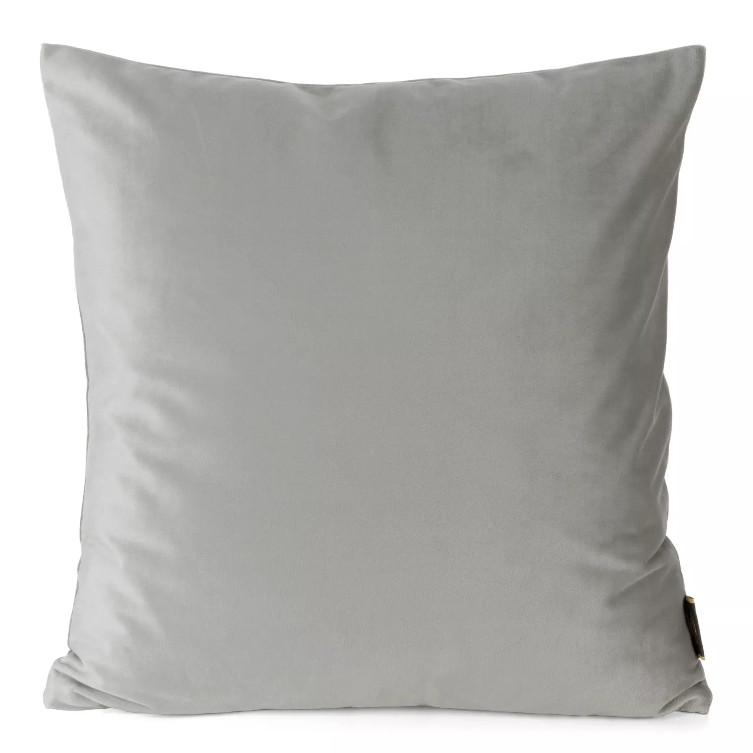 Poszewka na poduszkę 60x60 cm welwetowa srebrna ELORA EUROFIRANY PREMIUM