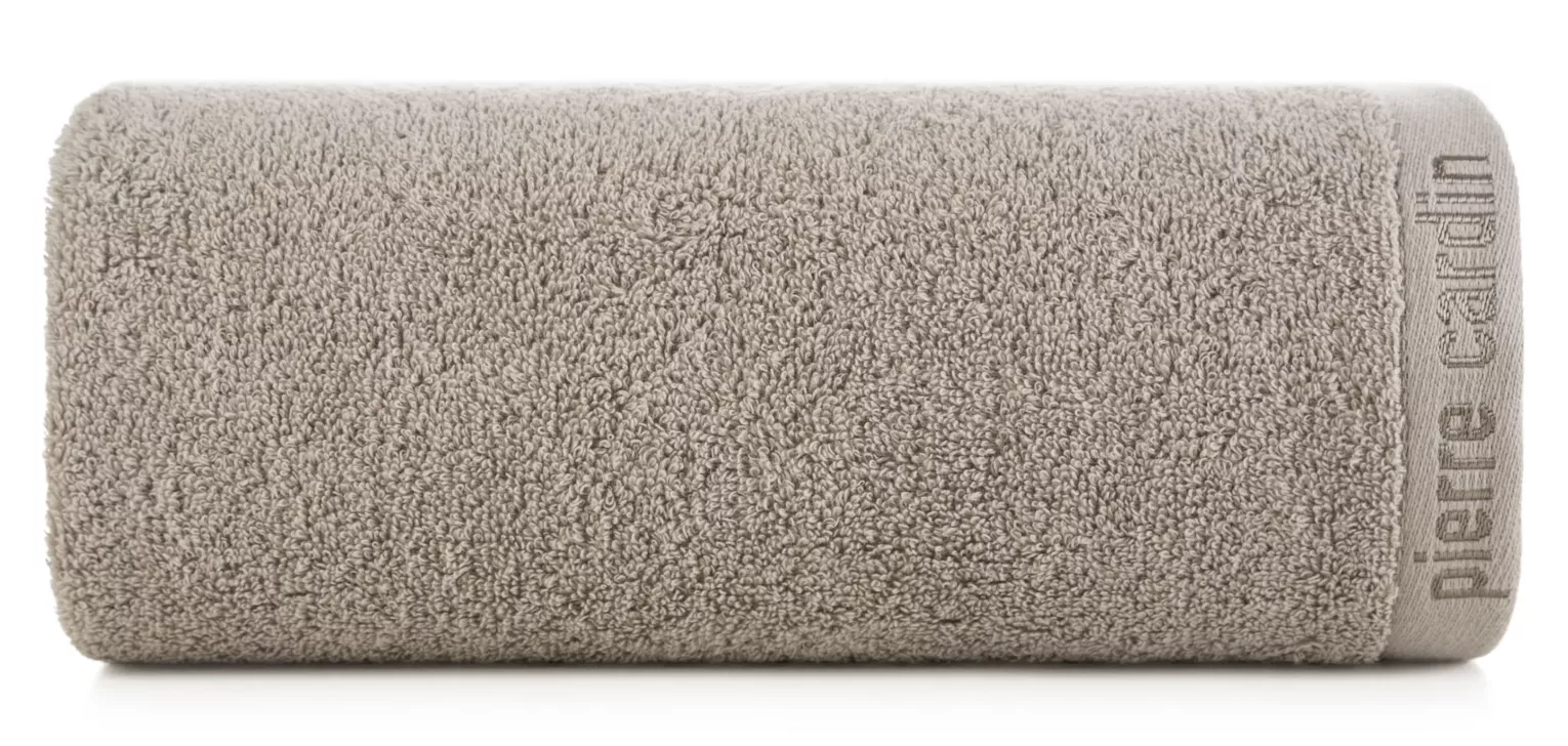 Ręcznik do rąk 30x50 cm bawełniany kolor ciemnobeżowy 430 g/m2 EVI Pierre Cardin Eurofirany