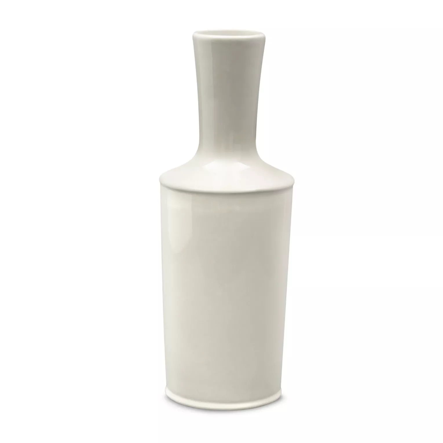 Wazon ceramiczny perłowa z połyskiem średnica 13x36 cm SIMONA Eurofirany