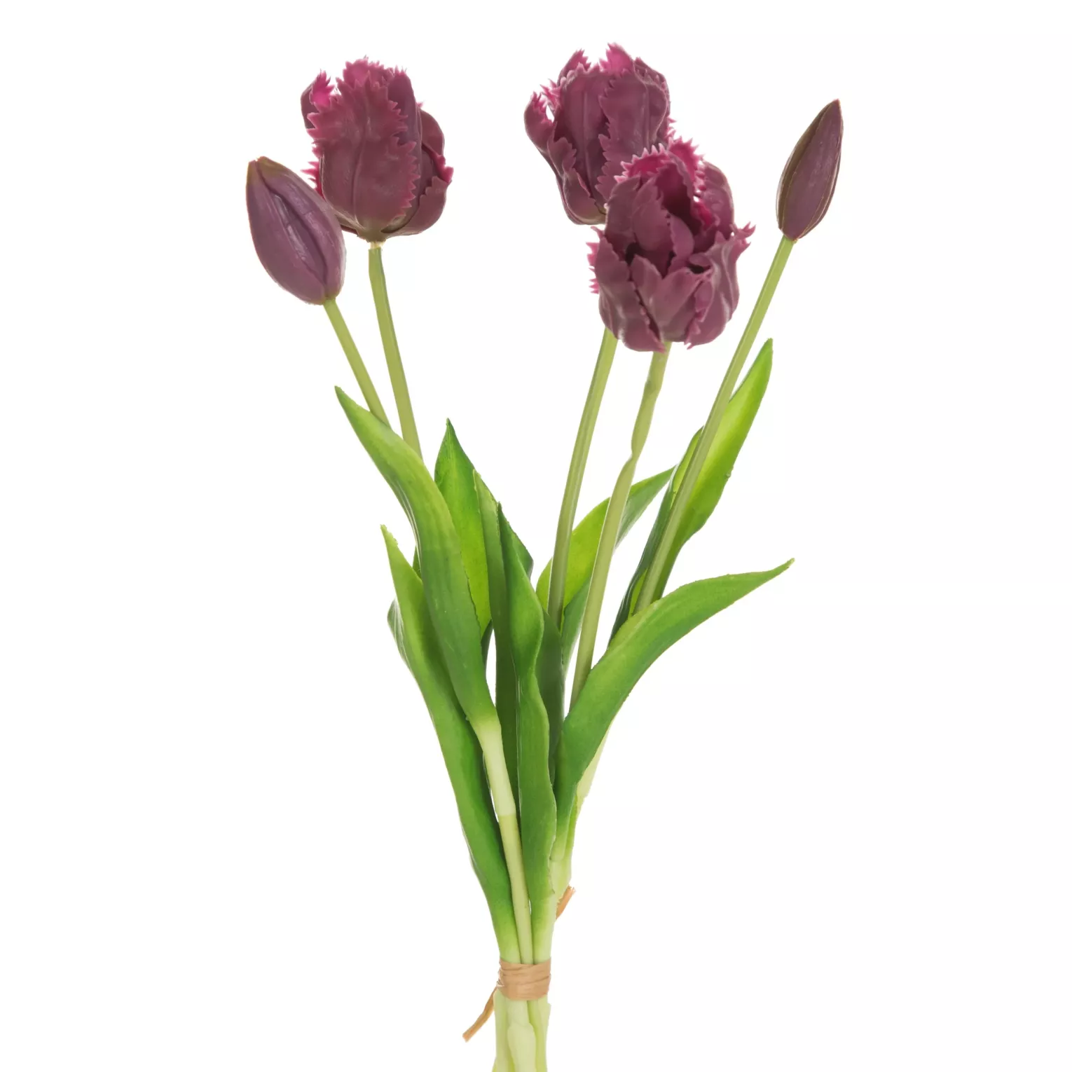 Kwiat sztuczny tulipan fioletowy 43 cm