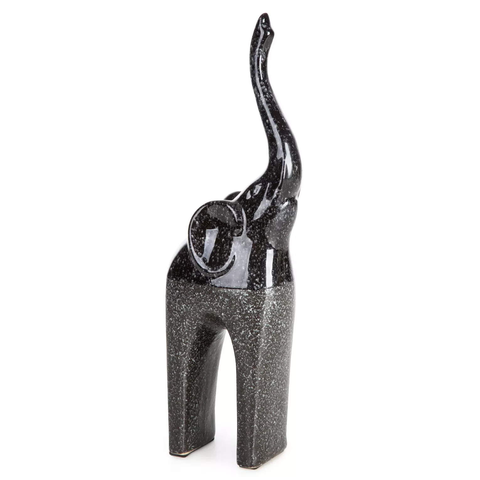 Figurka z glinki ceramicznej stalowa 12x7x35 cm MANDI Eurofirany