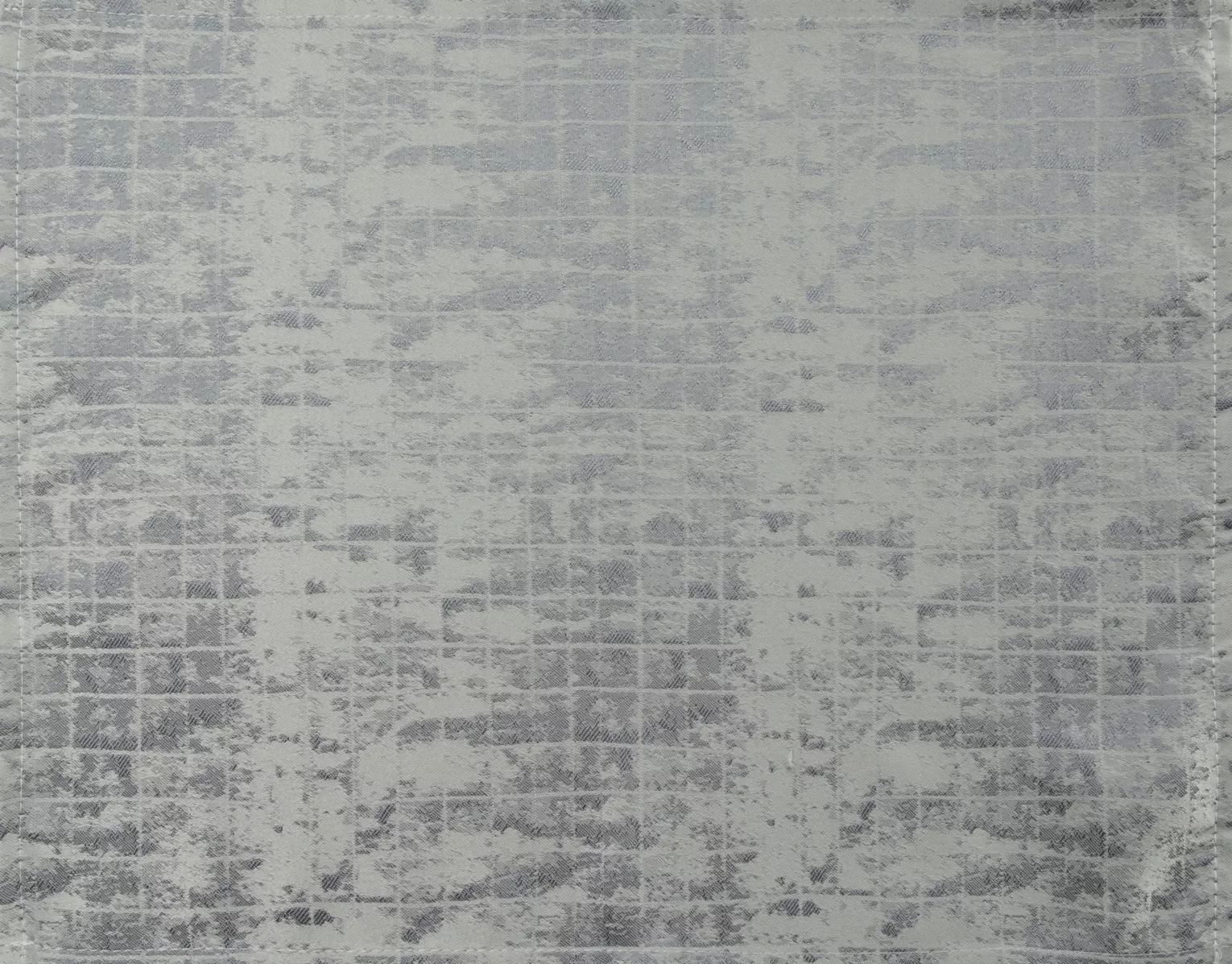 Komplet serwet 4 szt 30x40 cm srebrny żakardowy ALINA z subtelnym delikatnym wzorem przecierki