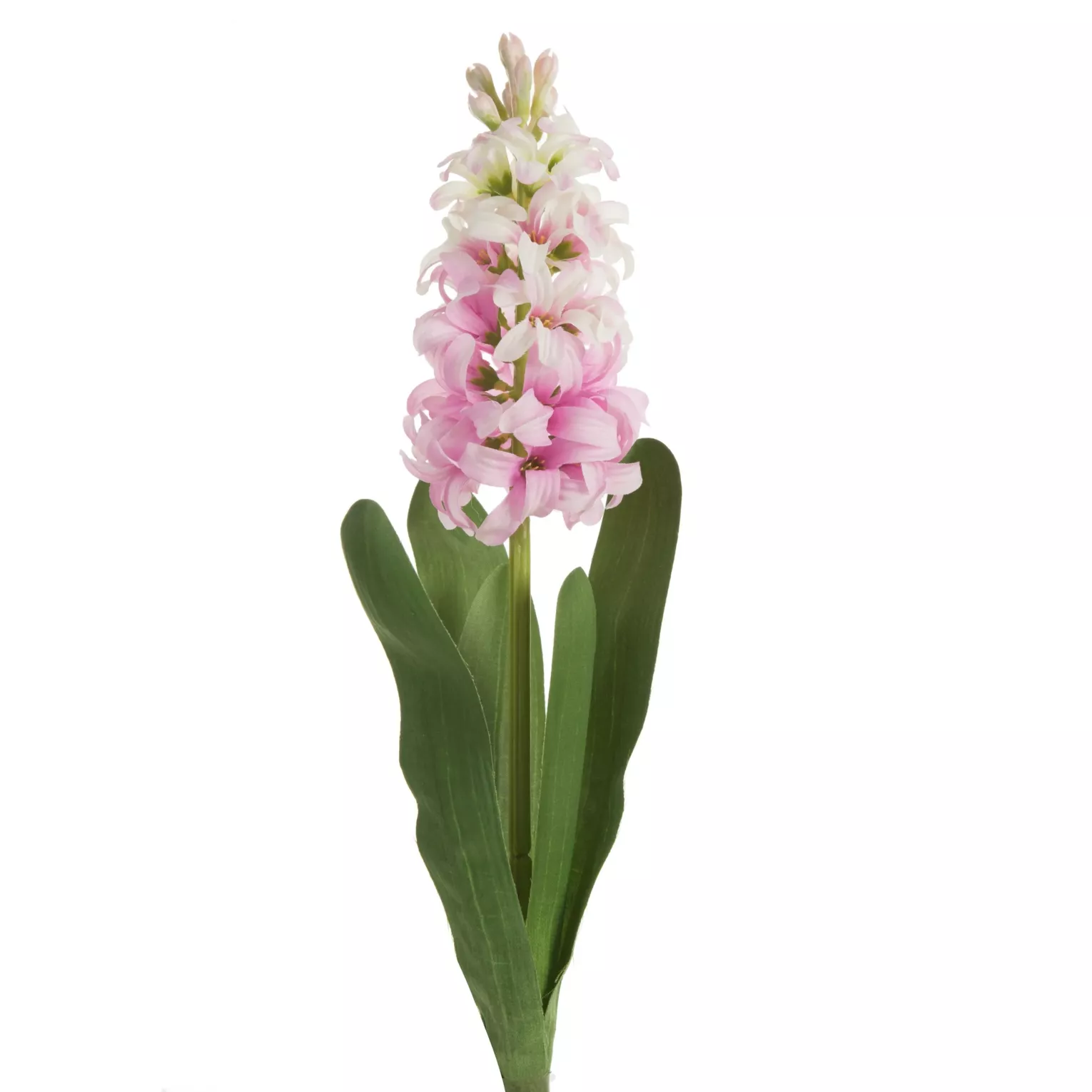 Kwiat sztuczny hiacynt jasnoróżowy 45 cm