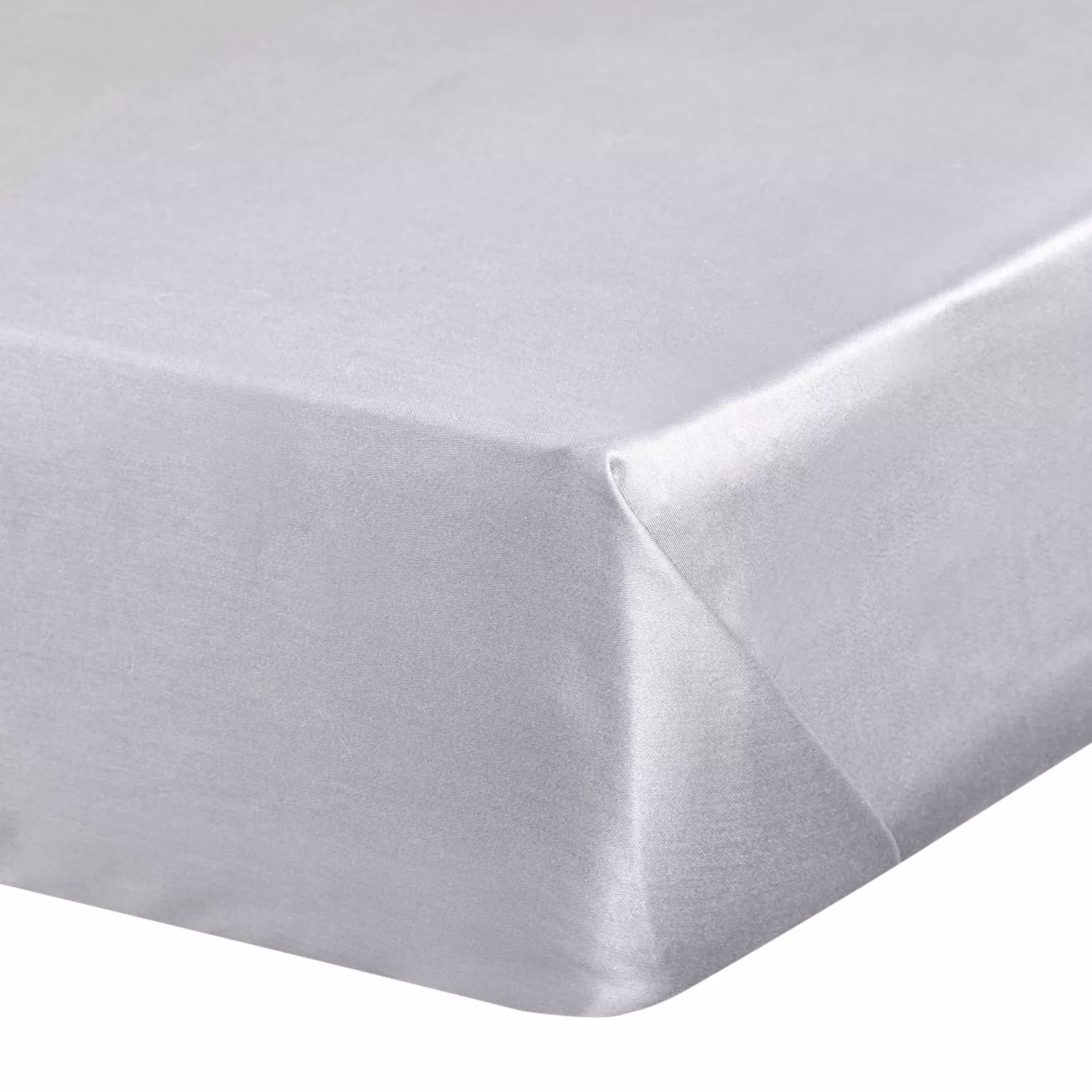 Prześcieradło jersey z gumką 90x200 cm z bawełny kolor jasnoszary 140 g/m2 Eurofirany