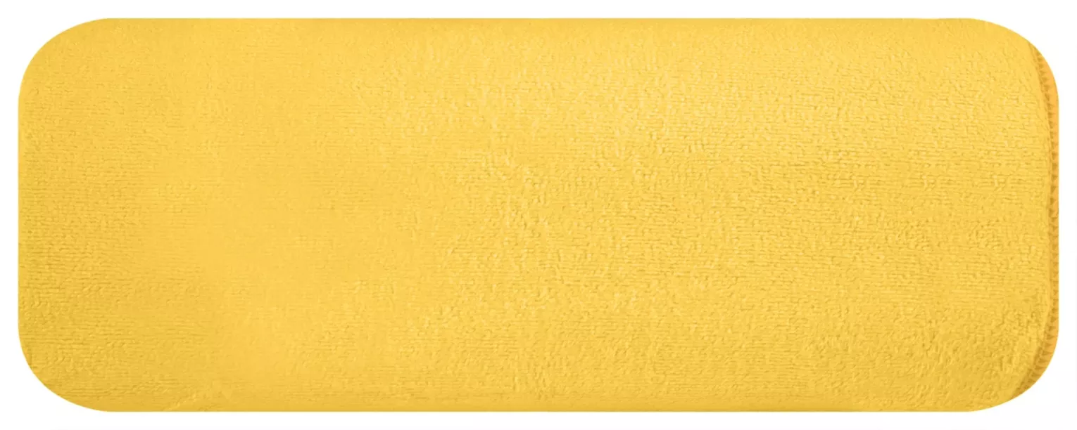 Ręcznik szybkoschnący 80x150 cm z mikrofibry kolor żółty 380 g/m2 AMY Eurofirany