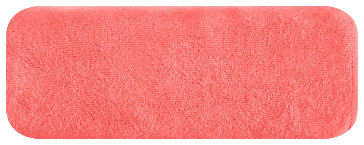 Ręcznik szybkoschnący 80x150 cm z mikrofibry kolor koralowy 380 g/m2 AMY Eurofirany