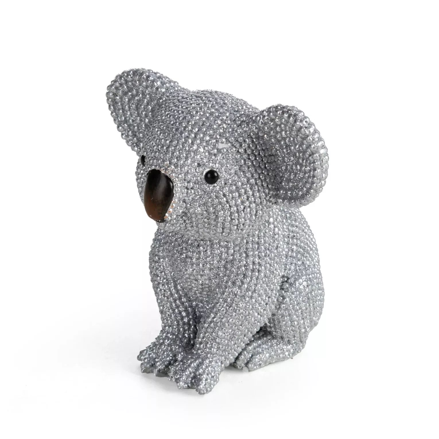 Figurka srebrna Koala o drobnym strukturalnym wzorze ELDO 1 Eurofirany
