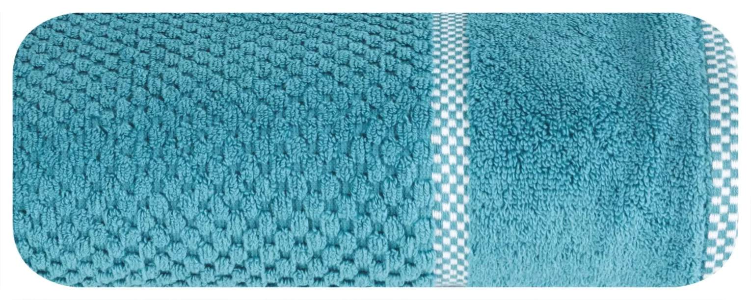 Ręcznik kąpielowy 50X90 cm bawełniany kolor turkusowy 540 g/m2 CALEB Eurofirany