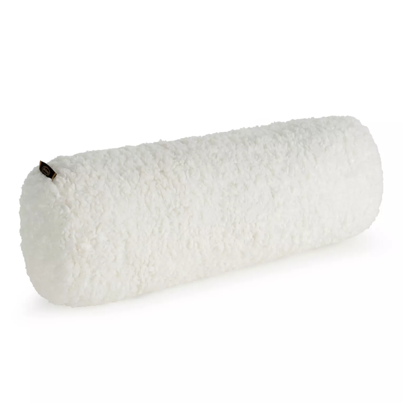 Poduszka wałek 15 x 45 cm z tkaniny typu kremowa BUKLA 09 Eurofirany