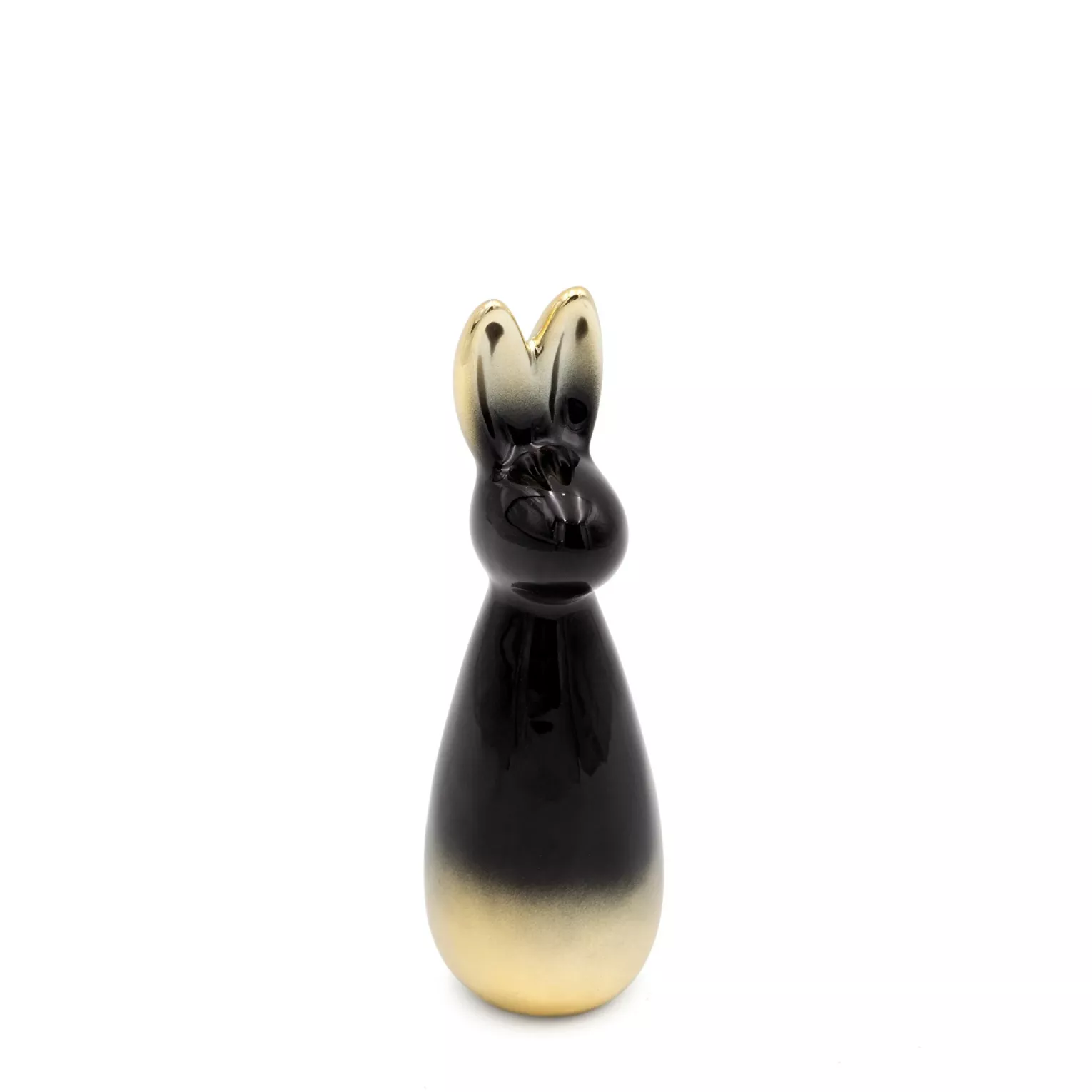 Figurka wielkanocna ZAJĄCZEK z glinki ceramicznej z efektem ombre