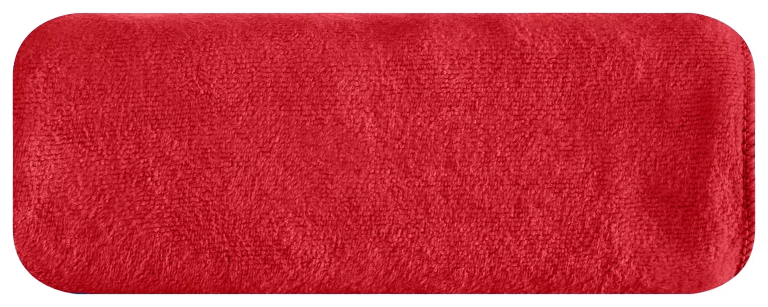 Ręcznik do rąk 30x30 cm z mikrofibry kolor czerwony sportowy,szybkoschnący 380 g/m2 AMY Eurofirany