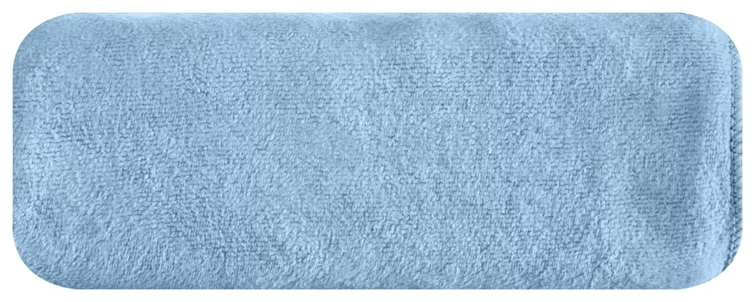 Ręcznik szybkoschnący 70x140 cm z mikrofibry kolor niebieski sportowy 380 g/m2 AMY Eurofirany