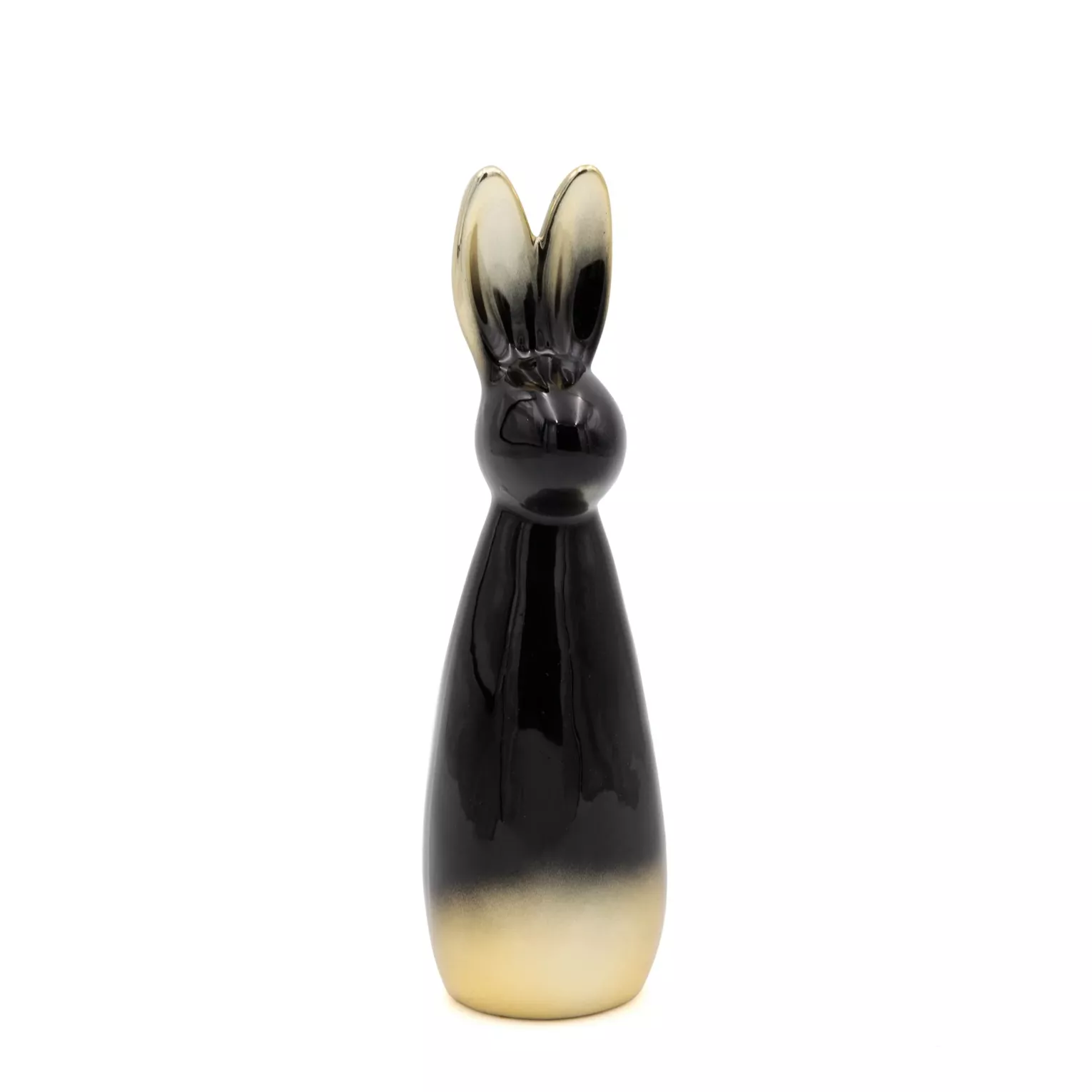 Figurka wielkanocna ZAJĄCZEK z glinki ceramicznej z efektem ombre