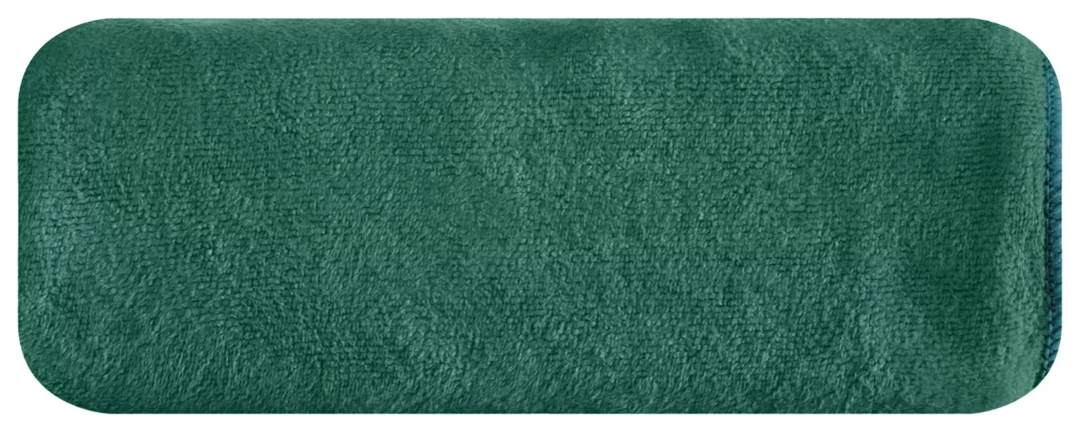 Ręcznik do rąk 30x30 cm z mikrofibry kolor butelkowy zielony szybkoschnący 380 g/m2 AMY Eurofirany
